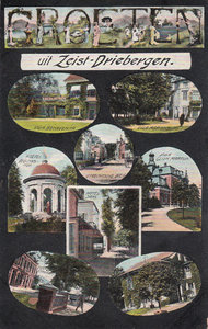 ZEIST - DRIEBERGEN - Meerluik Groeten uit Zeist-Driebergen