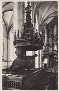 ZWOLLE - Preekstoel Groote of St. Michaëlskerk