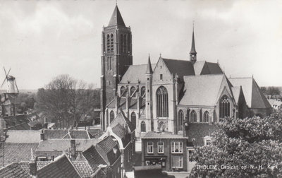 THOLEN - Gezicht op N. H. Kerk