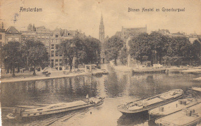AMSTERDAM - Binnen Amstel en Groenburgwal