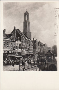 UTRECHT - P. G. Vertin, de Vismarkt 1876