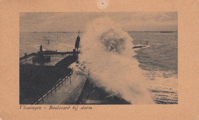 VLISSINGEN - Boulevard bij Storm