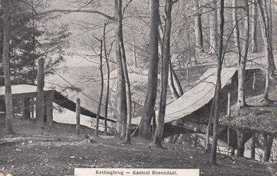 ROZENDAAL - Kettingbrug - Kasteel Rosendaal