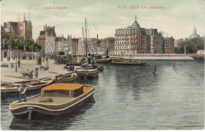 AMSTERDAM - P. H. Kade en Damrak