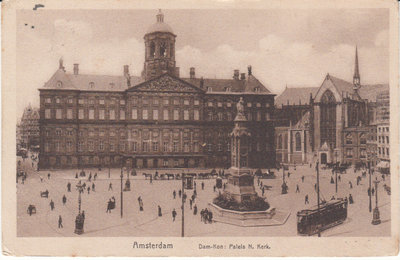 AMSTERDAM - Dam-Kon Paleis N. Kerk