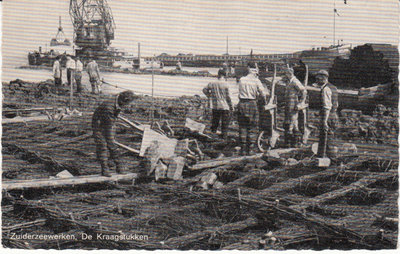 HARDERWIJK - Zuiderzeewerken de Kraagstukken