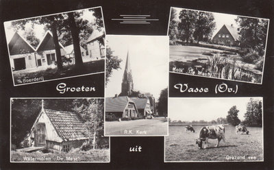 VASSE - Meerluik Groeten uit Vasse