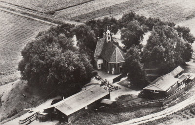 SCHOKLAND - Middelbuurt Voormalige Ned. Herv. Kerk thans Ouheidk. Museum