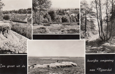 NIJVERDAL - Een Groet uit de bosrijke omgeving van Nijverdal