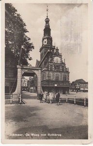 ALKMAAR -  De Waag met Bathbrug