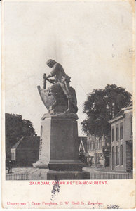 ZAANDAM - Czaar Peter Monument
