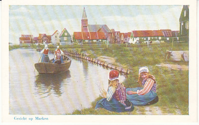 MARKEN - Gezicht op Marken