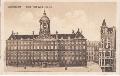 AMSTERDAM - Dam met Kon. Paleis