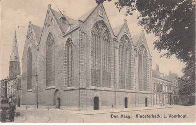 DEN HAAG - Kloosterkerk, L. Voorhout