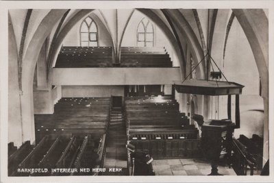 BARNEVELD - Interieur Ned. Herv. Kerk