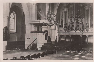 WINTERSWIJK - Interieur Ned. Herv. Kerk