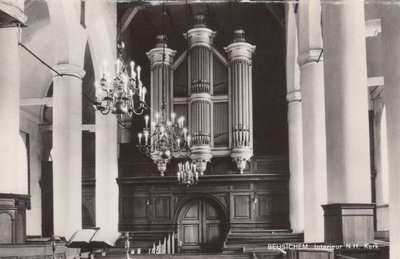 BEUSICHEM - Interieur N. H. Kerk