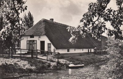 ELST (O-B) - Idyllies hoekje aan de Linge