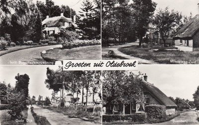 OLDEBROEK - Meerluik Groeten uit Oldebroek