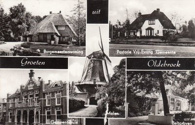 OLDEBROEK - Meerluik Groeten uit Oldebroek
