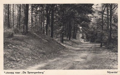 NIJVERDAL - Autoweg naar de Sprengenberg