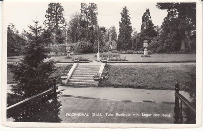 ROZENDAAL - Tuin, Rusthuis v. h. Leger des Heils