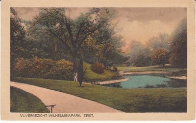ZEIST - Vijvergezicht Wilhelminapark