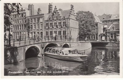 AMSTERDAM - Het Huis aan de drie Grachten