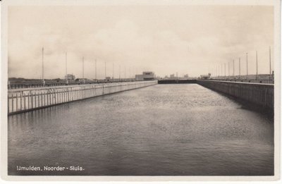 IJMUIDEN - Noorder-Sluis