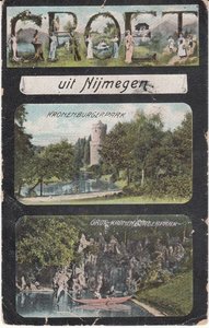 NIJMEGEN - 2 Luik Groet uit Nijmegen