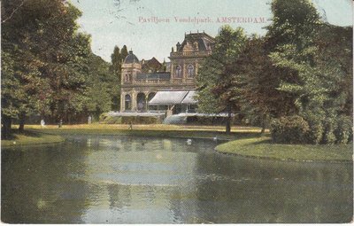 AMSTERDAM - Paviljoen Vondelpark