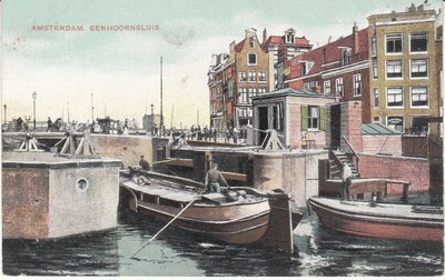 AMSTERDAM - Eenhoornsluis