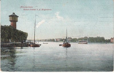 AMSTERDAM - Buiten-Amstel b. d. Watertoren