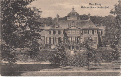 DEN HAAG - Huis ten Bosch (Achterzijde)