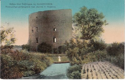 SASSENHEIM - Ruine Slot Teijlingen, Voormalige Gevangenis van Jacoba v. Beijeren