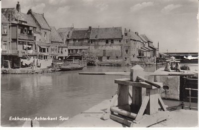 ENKHUIZEN - Achterkant Spui