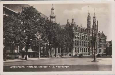 AMSTERDAM - Hoofdpostkantoor N. Z. Voorburgw.