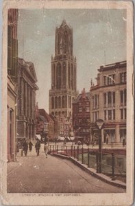 UTRECHT - Stadhuis met Domtoren