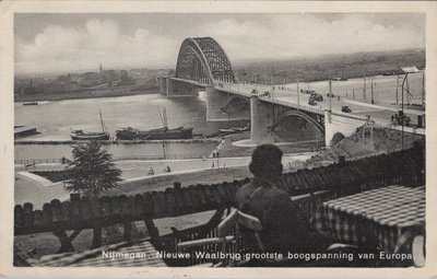 NIJMEGEN - Nieuwe Waalbrug grootste boogspanning van Europa