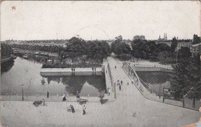 AMSTERDAM - Panorama Rotterdammerbrug
