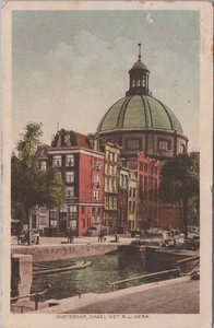 AMSTERDAM - Singel met R. L. Kerk
