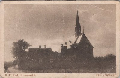 NES - R. K. Kerk bij Maneschijn