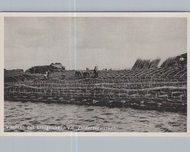 ZUIDERZEEWERKEN - Vlechten der Kraagstukken