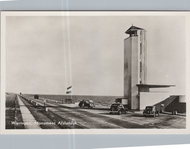 WIERINGEN - Monument Afsluitdijk