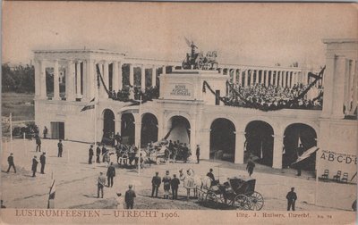 UTRECHT - Lustrumfeesten 1906