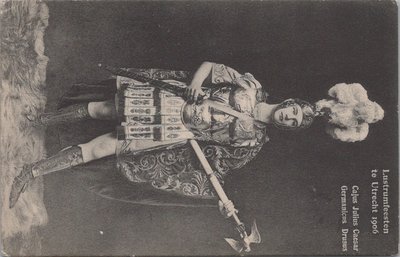 UTRECHT - Lustrumfeesten 1906. Cajus Julius Caesar Germanicus Drusus