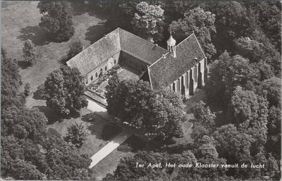 TER APEL - Het Oude Klooster vanuit de Lucht