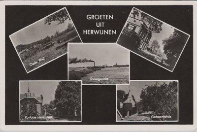 HERWIJNEN - Meerluik Groeten uit Herwijnen