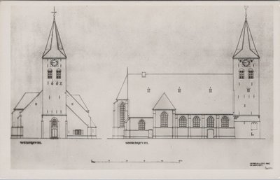 ZELHEM - Ontwerp voor restauratie N. H. Kerk