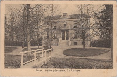 ZETTEN - Heldring-Gestichten. De Arenhorst